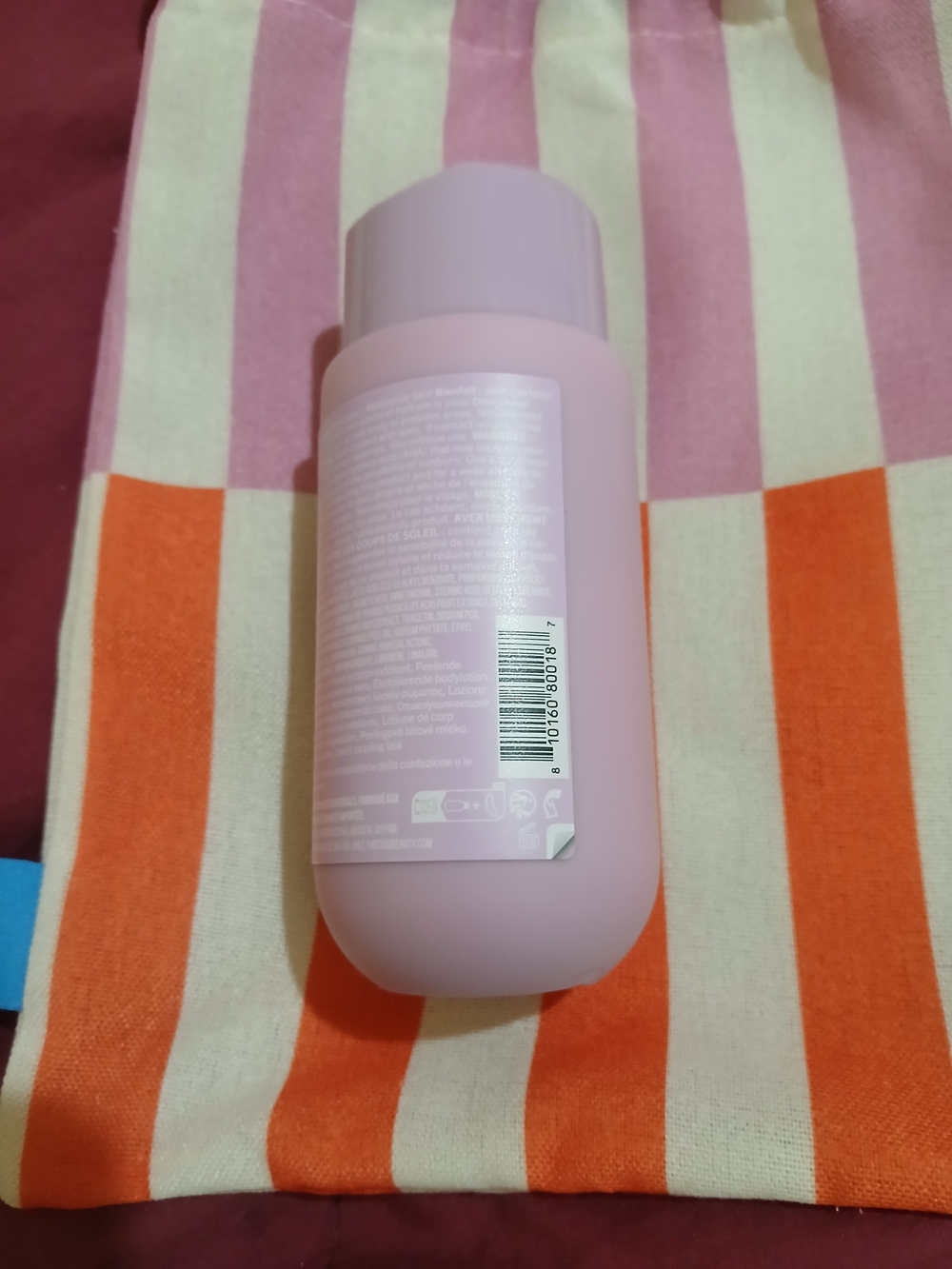 First Aid Beauty KP Smoothing + Brightening Body Lotion - Fresh Peach - Picture 2 of 2